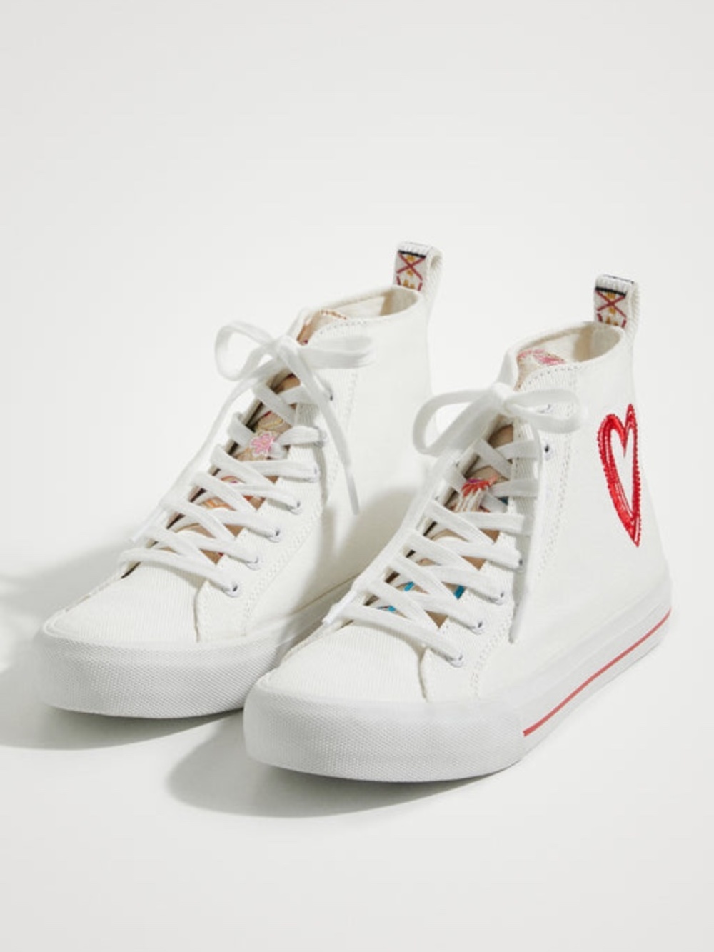 DESIGUAL SHOES BETA HEART SNEAKER